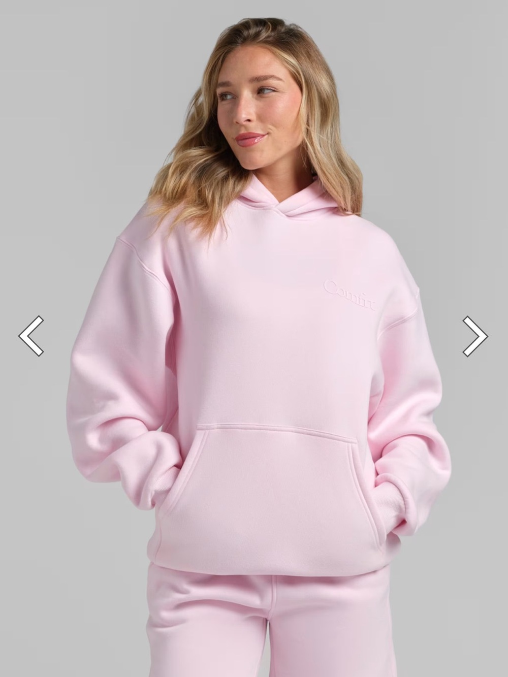 Comfort Powder Pink Women's Pullover Sweater